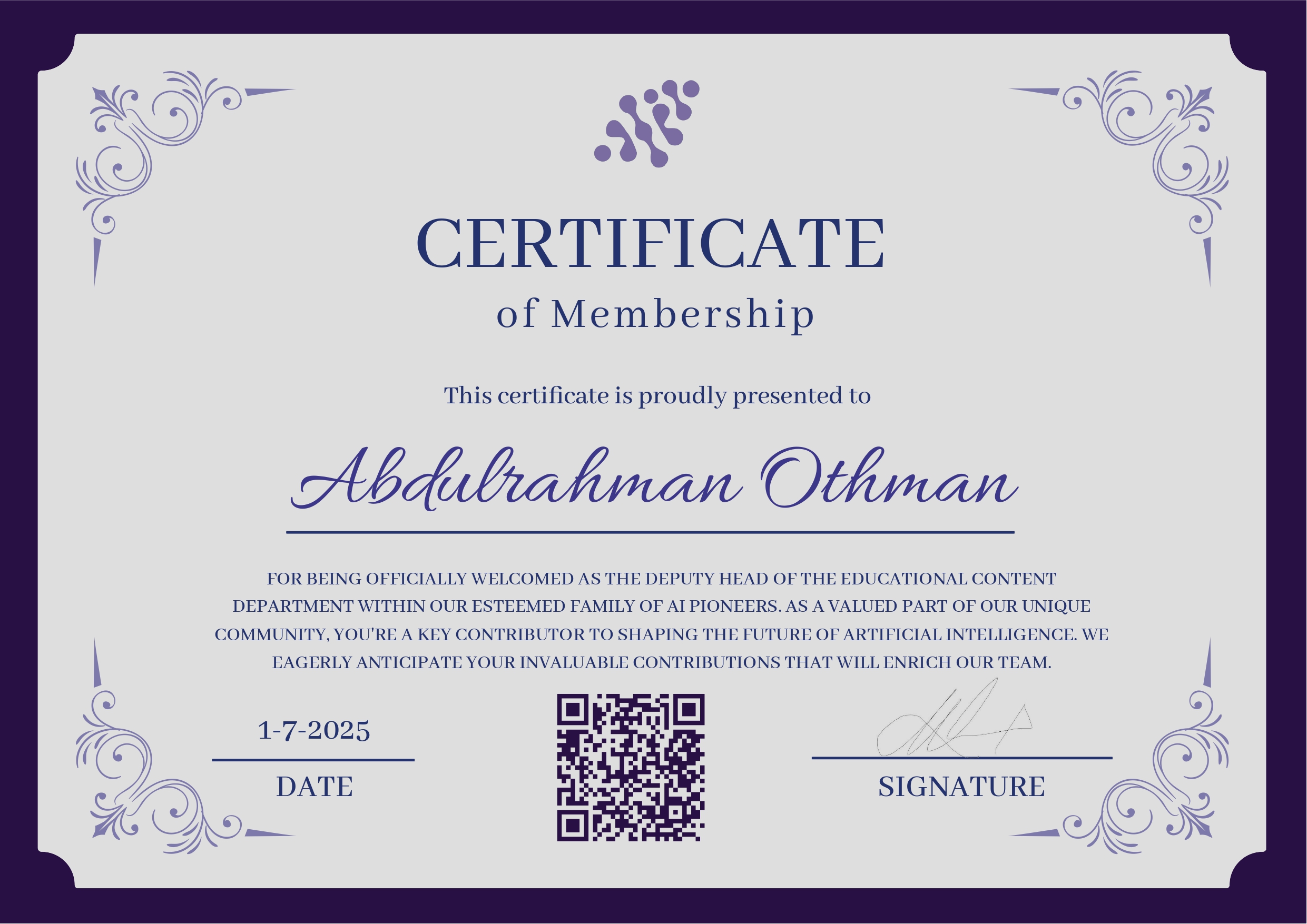 AI Pioneers Certificate